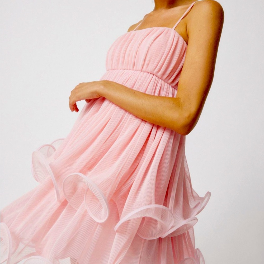 Urban Outfitters Luna Tiered Babydoll Mini Dress size XS - Picture 2 of 8
